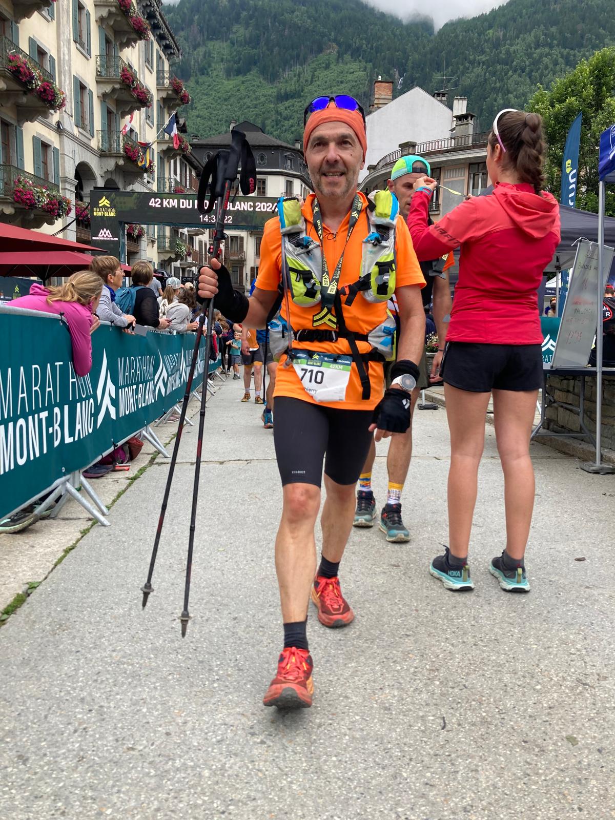 image article Thierry sur le Marathon du Mont Blanc